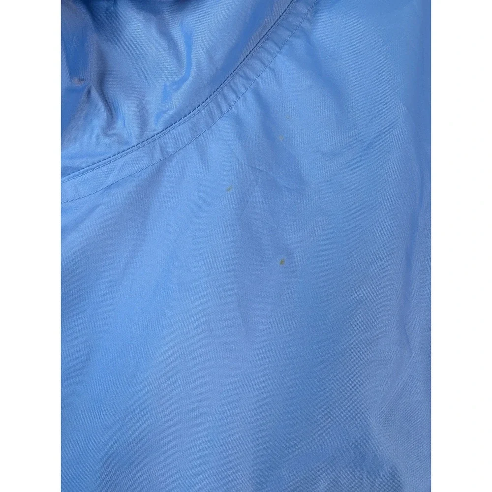 Jordan Rain Jacket Men XXL Blue NC Tar Heels Short Sleeve Anorak Pullover Pocket